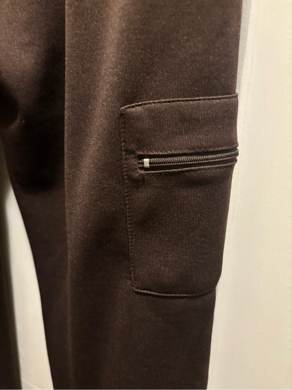 Women’s BCBG Brown Drawstring Casual Cargo-like w/Bling Pants - Picture 5 of 10